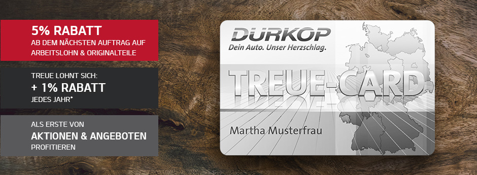 Dürkop Treuecard