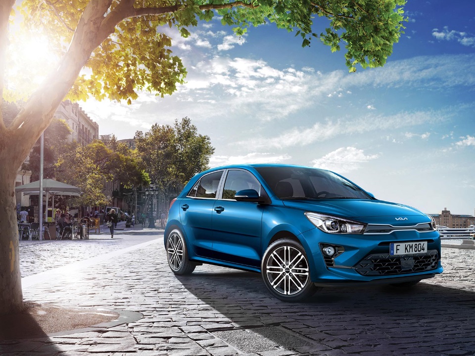 Kia Rio Mild Hybrid Antrieb, Aussenansicht, vorne rechts