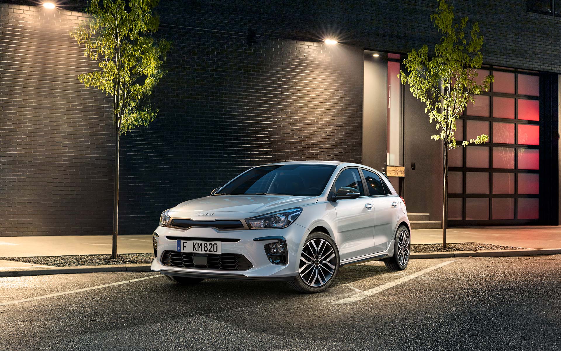 Kia Rio GT-line, Aussenansicht, vorne links